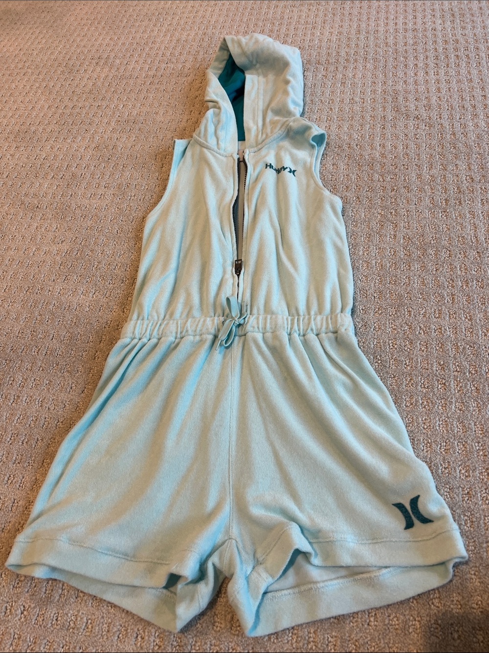 Hurley Girls' Hooded Romper
